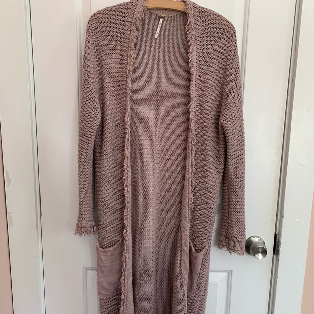 - Free People XS Lavender Duster -